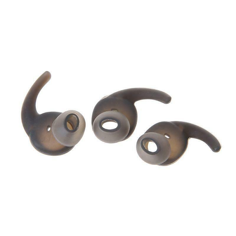 3Pairs S/M/L Silicone Earbuds Tips Ear Hook Earphone Case In Ear Soft Silicone