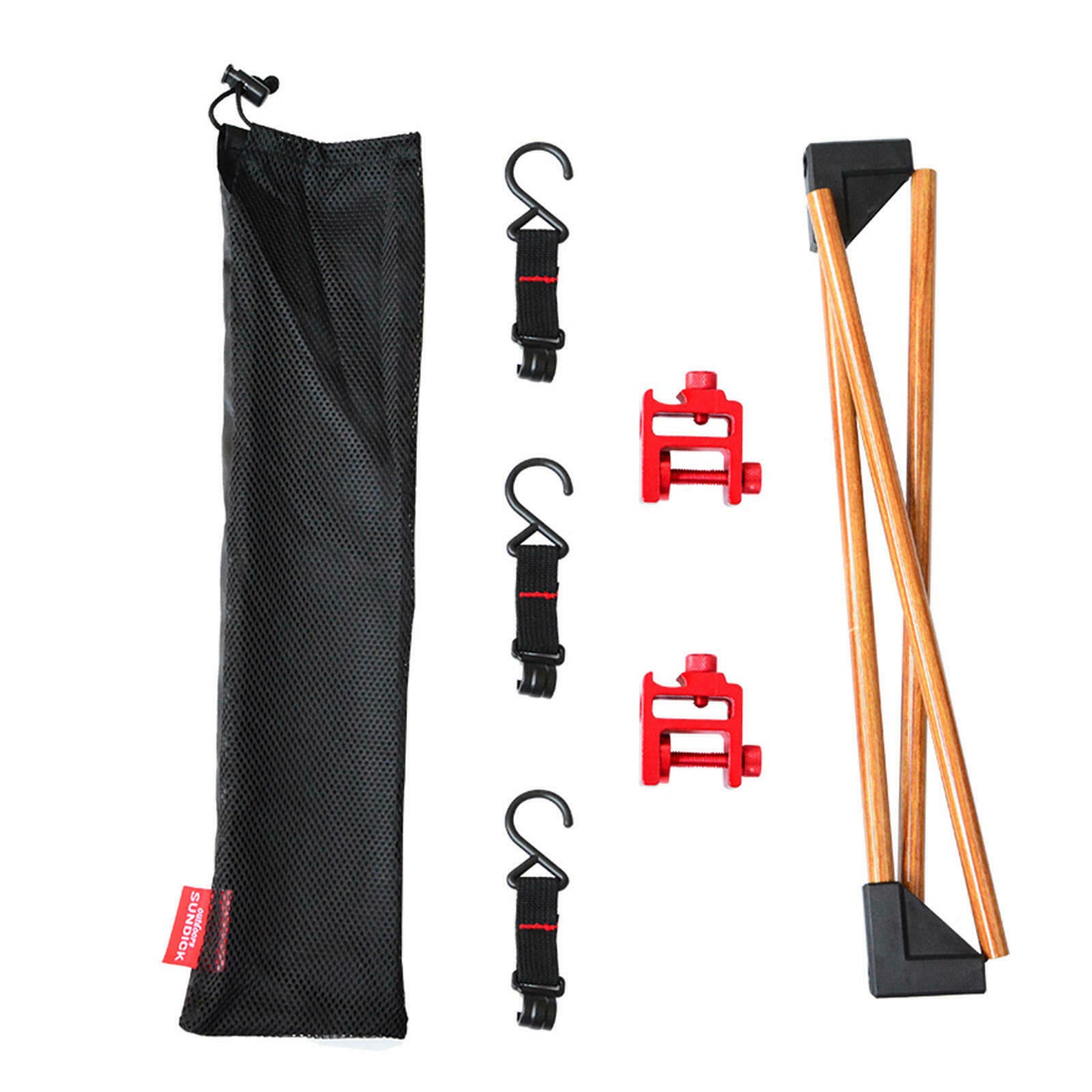 Camping Hanging Storage Rack Storage Shelf Cookware Organizer Hanger Stand