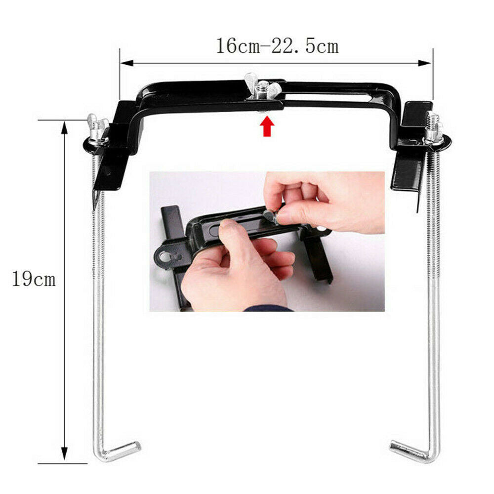 Adjustable Battery Hold Down Bracket Holder Car Storage Battery Holder Hold Down
