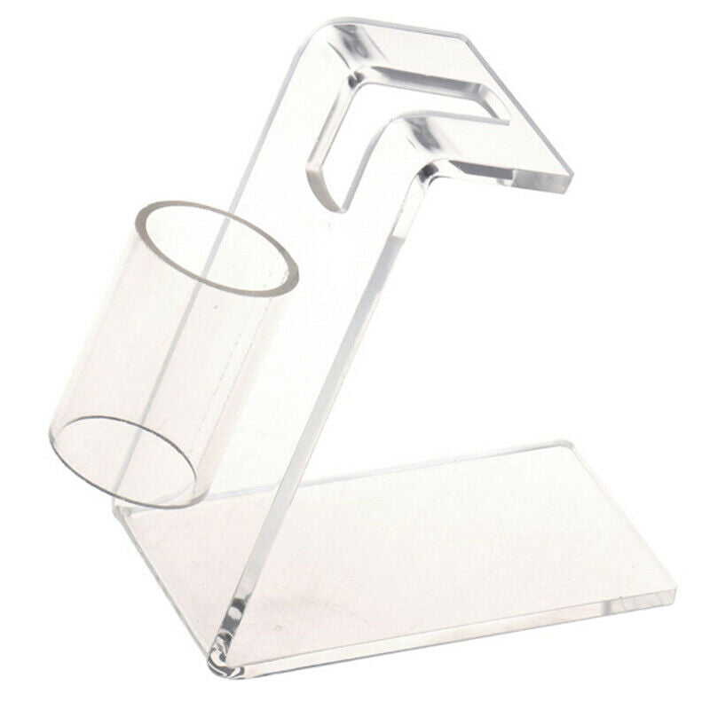 1×Cear Acrylic Tattoo Machine Pen Holder Stand Tattoo Gun Supply Rack Org.l8
