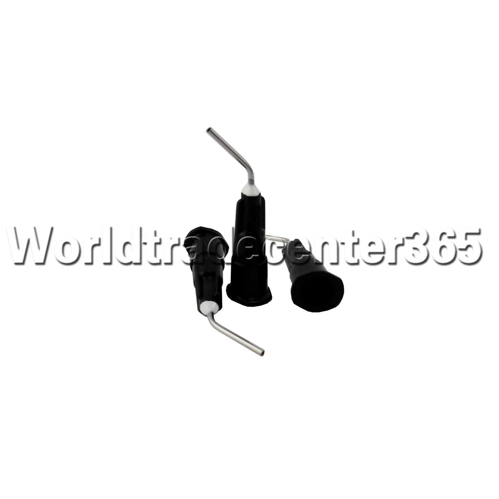 500Pcs Pre Bent Applicator Flow Tips for Flowable Composite 20GA Black