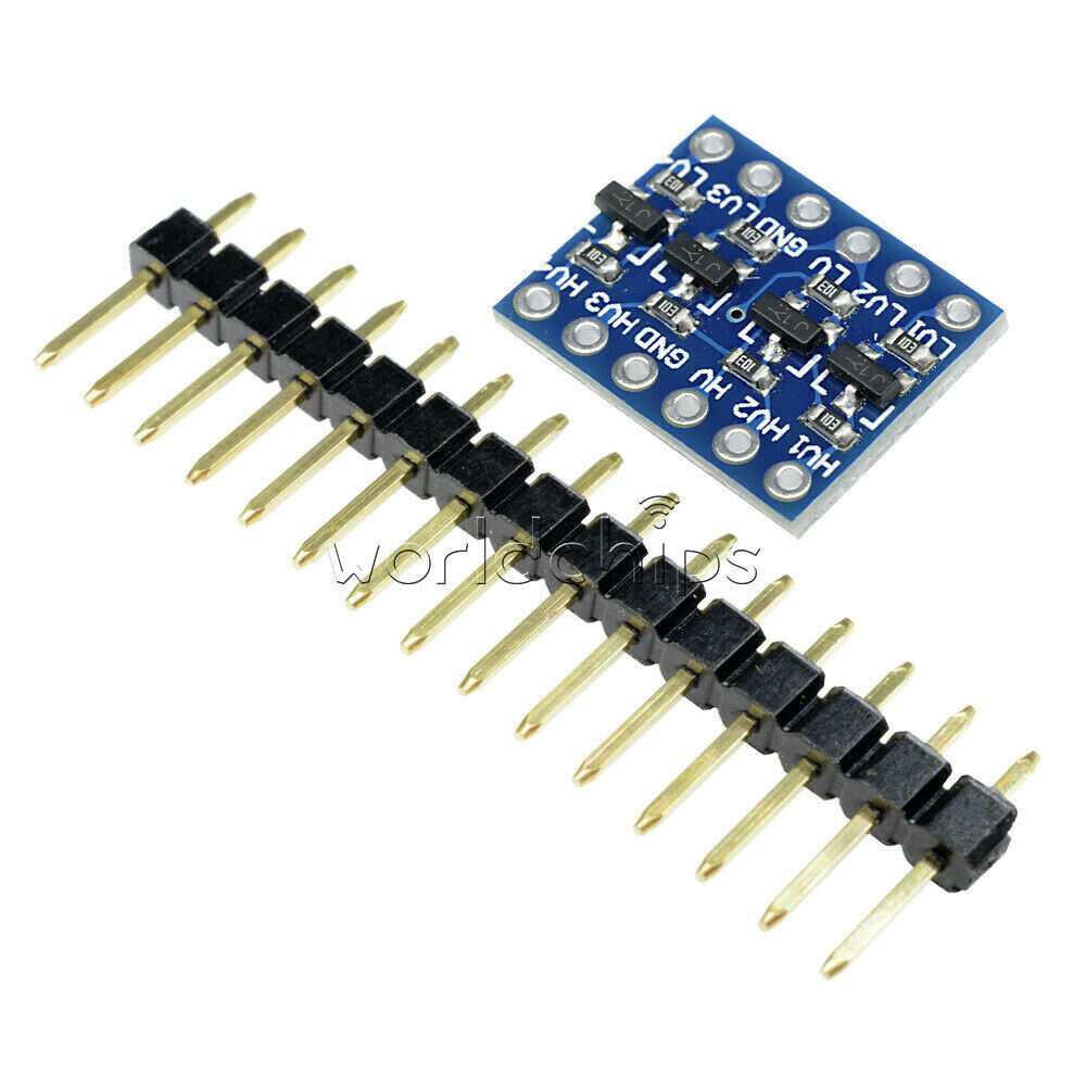 2Pcs 4 Channel IIC I2C Logic Level Converter Bi-Directional Module 5V to 3.3V