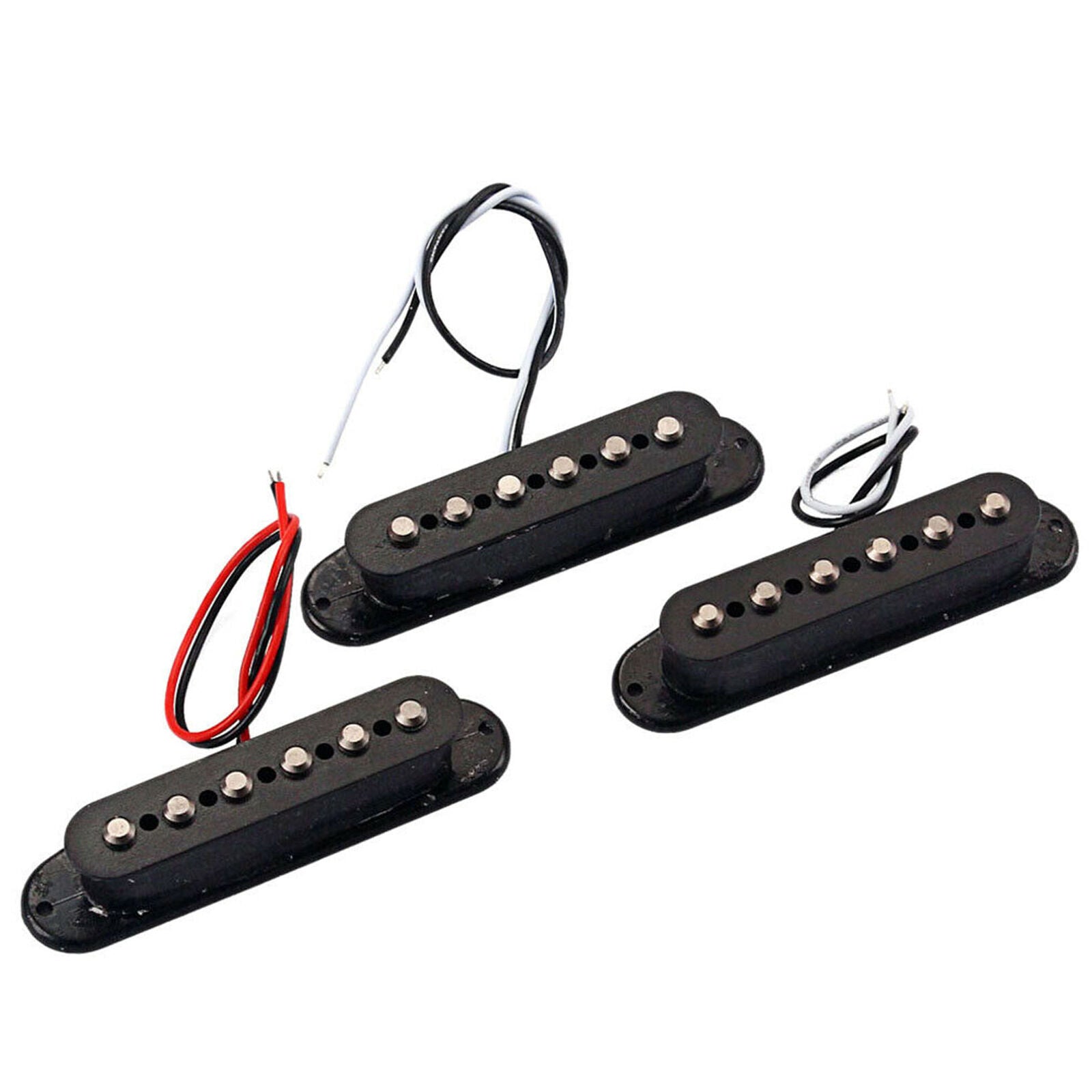 3 ceramic magnet single coil pickups for Stratocaster 50mm pitch