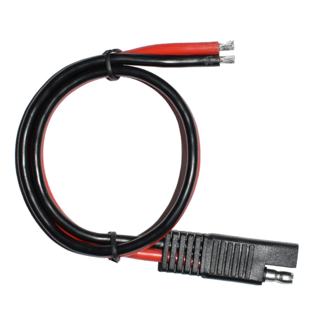 12AWG 12-24V SAE Plug Power Adapters Cables Harness for Car Solar Battery
