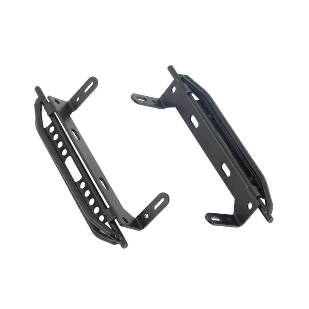 1 pair Side Pedal For TRX4 Defender 1/10 RC Crawler Car Upgrade Parts Black