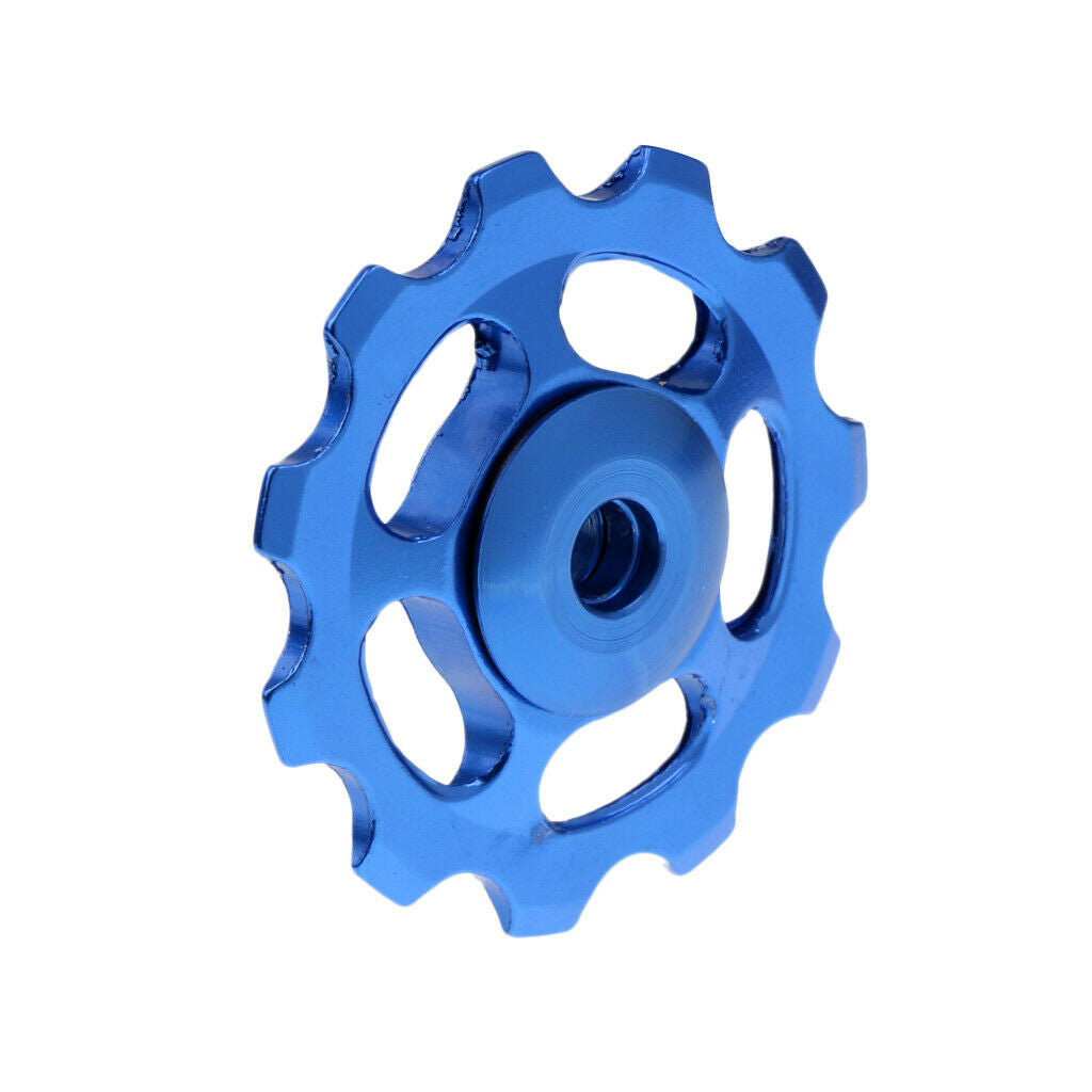 2x 11T MTB/Road  Aluminium Alloy Jockey Wheel Rear Derailleur Pulley 4 Color