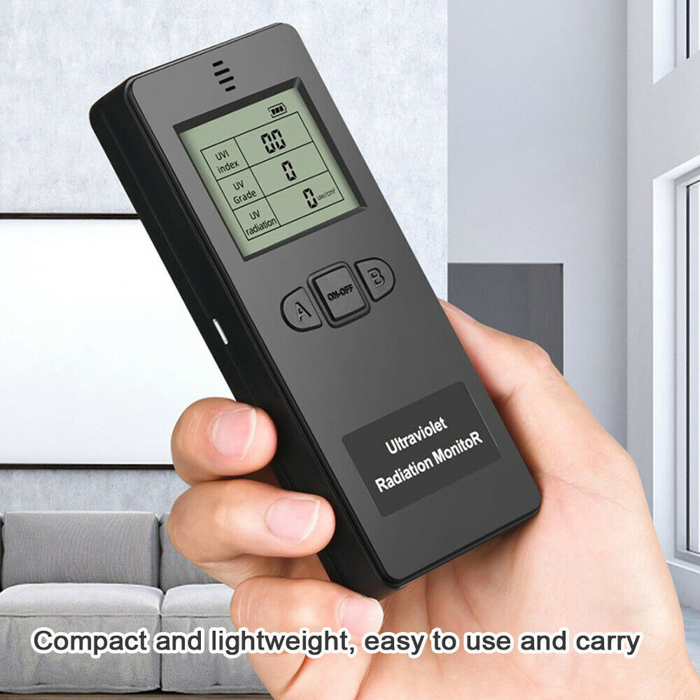 KF-90 Digital Ultraviolet Radiation Detector UV UVI EMF Meter Illumination Test