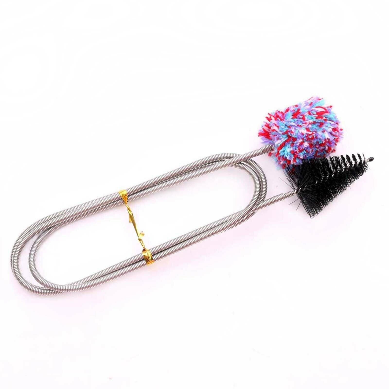 92.5 cm metal saxophone cleaning brush for alto / tenor / soprano saxophone accs