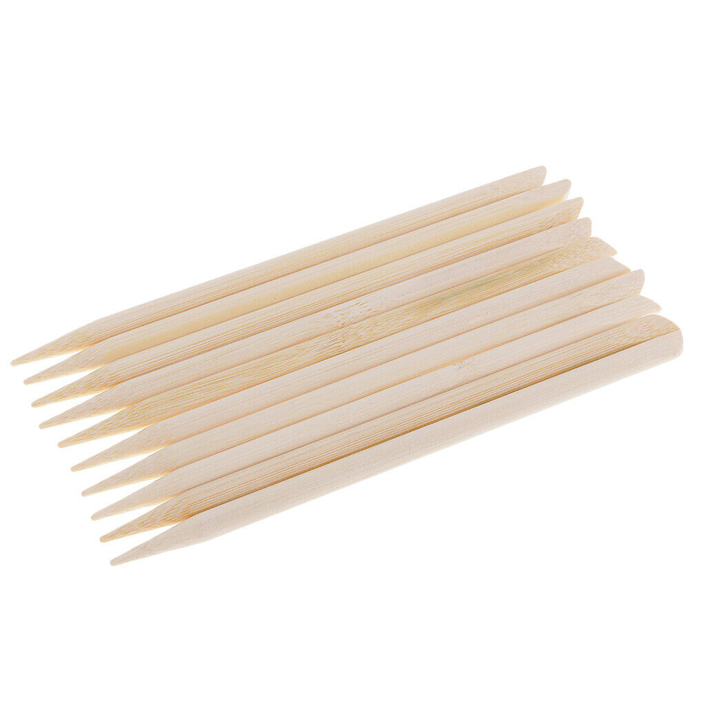 30x Wooden Stylus Brush Wood Scratch Sticks Accessories Scratch Art Surfaces