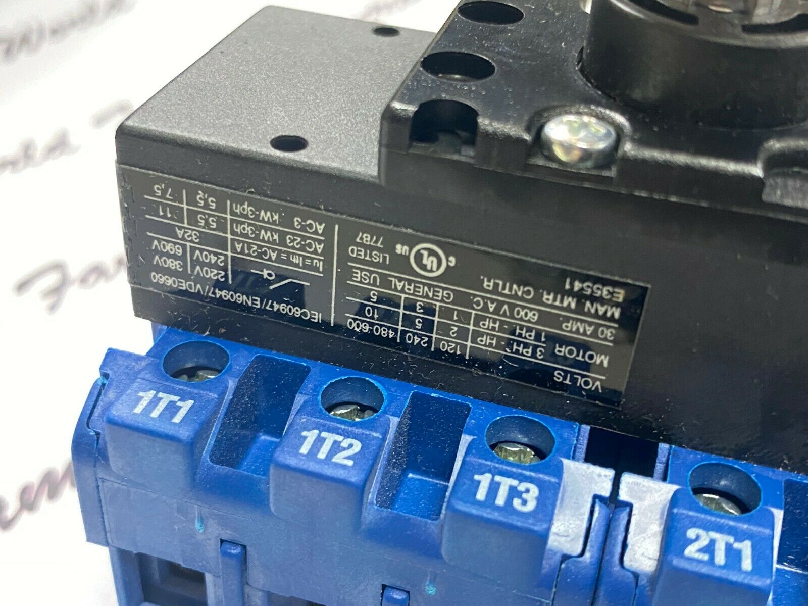 1pcs -KRAUS & NAIMER KG32B T106*SGK048 VEB SIS U85078/001 BLUE LINE switchgear