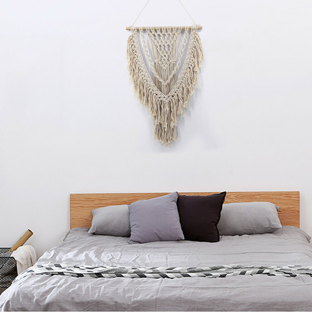 Handmade Macrame Wall Hanging- Woven Wall Art- Macrame Tapestry-Boho Wall Decor-