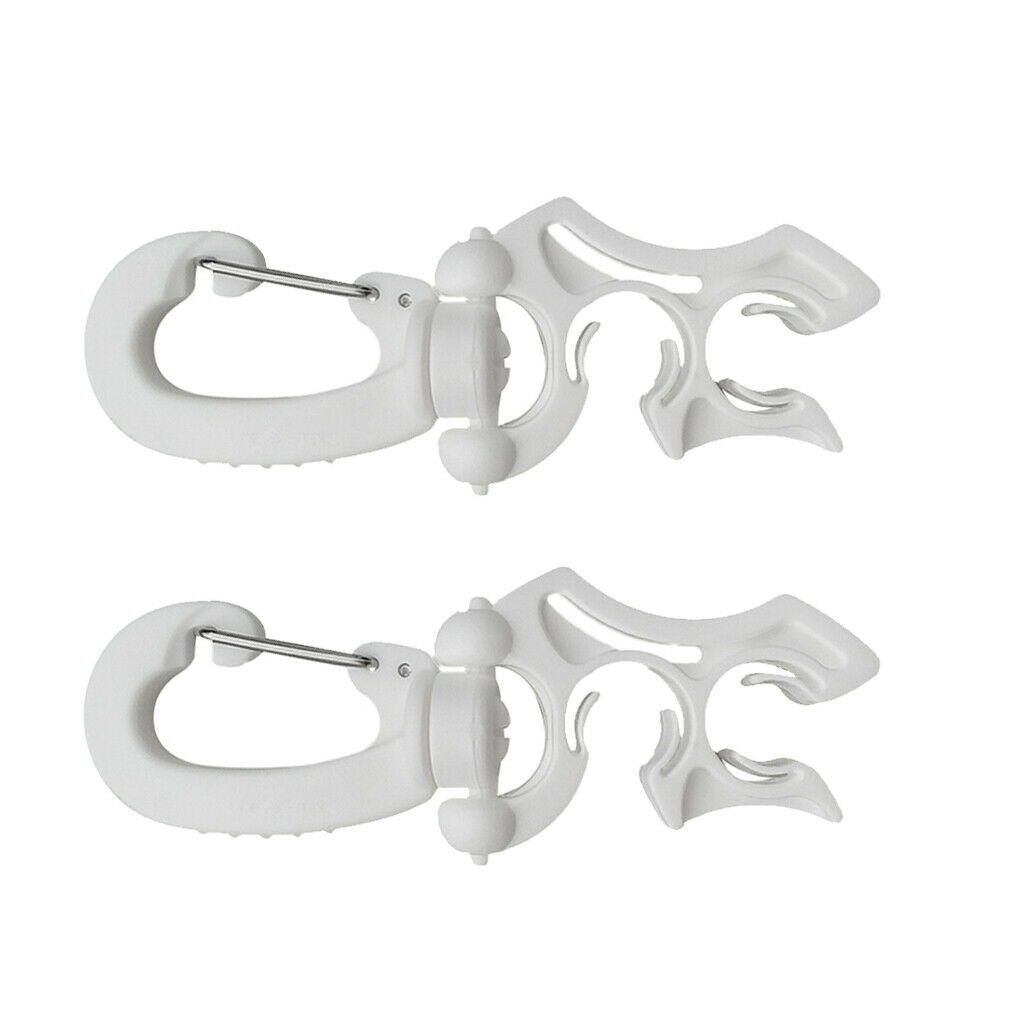 2 Pcs / Package Diving Double Hose Holder Keeper Regulator Octopus Retainer