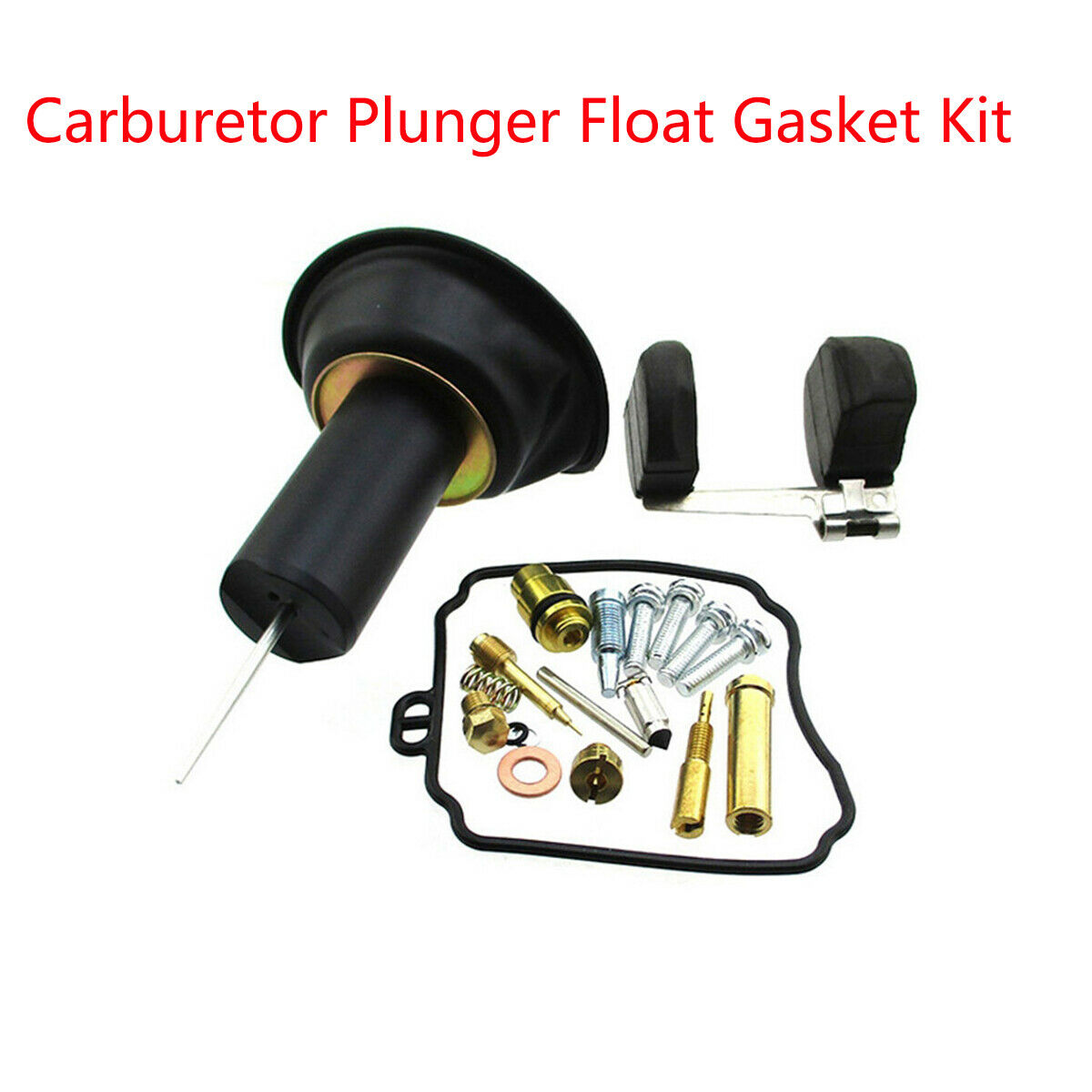 For Yamaha Virago 250 XV250 Carburetor Plunger Float Gasket Repair Kit 1 Set