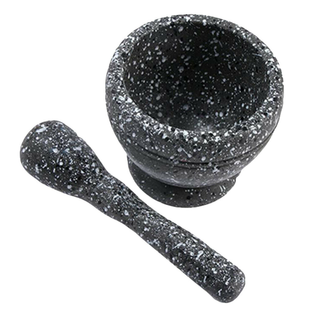 Durable Manual Garlic Press Pepper Grinder Handheld Pestle Utensil Set