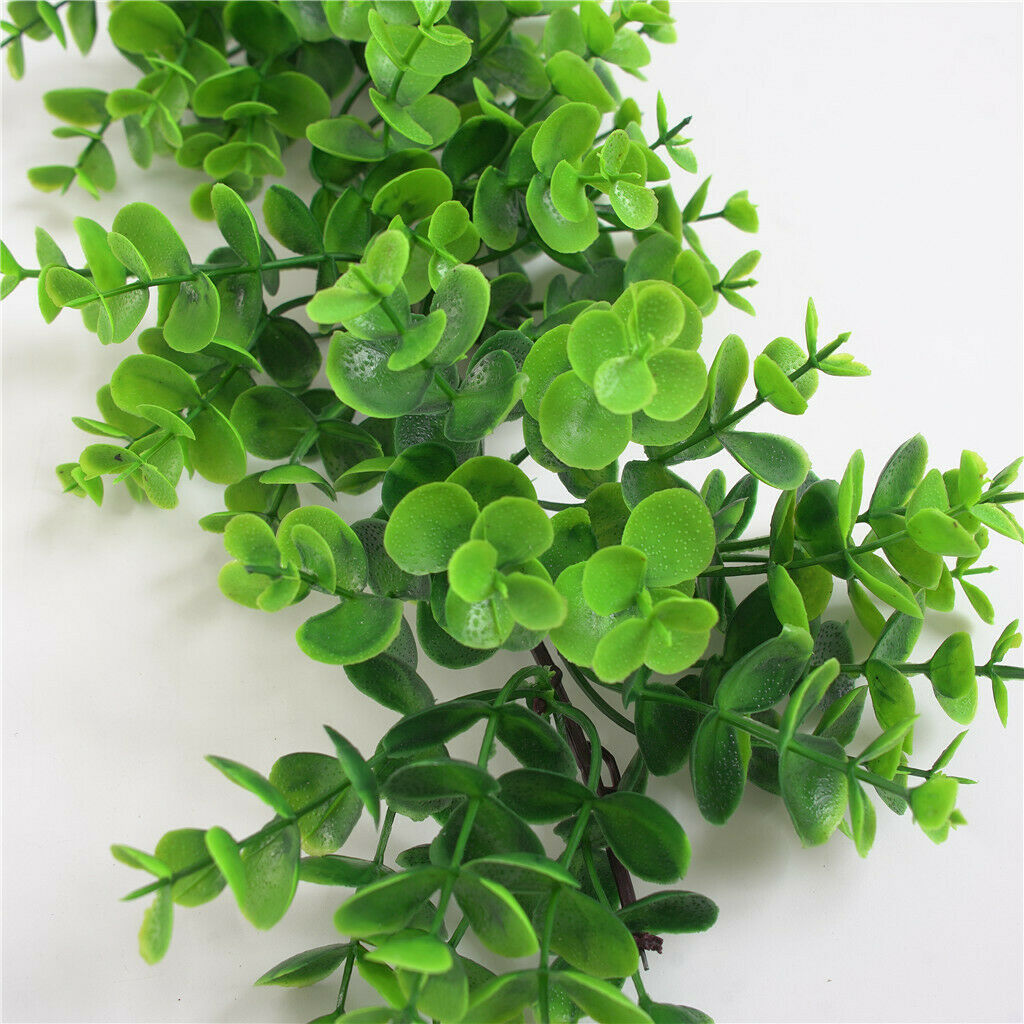 6.23ft Artificial Vines Hanging Eucalyptus Leaves Greenery Garland for Wedding