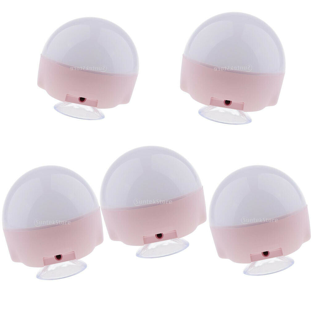 5 Pieces Vanity Light Kit Led Lights for Power Supply Plug Table Locker
