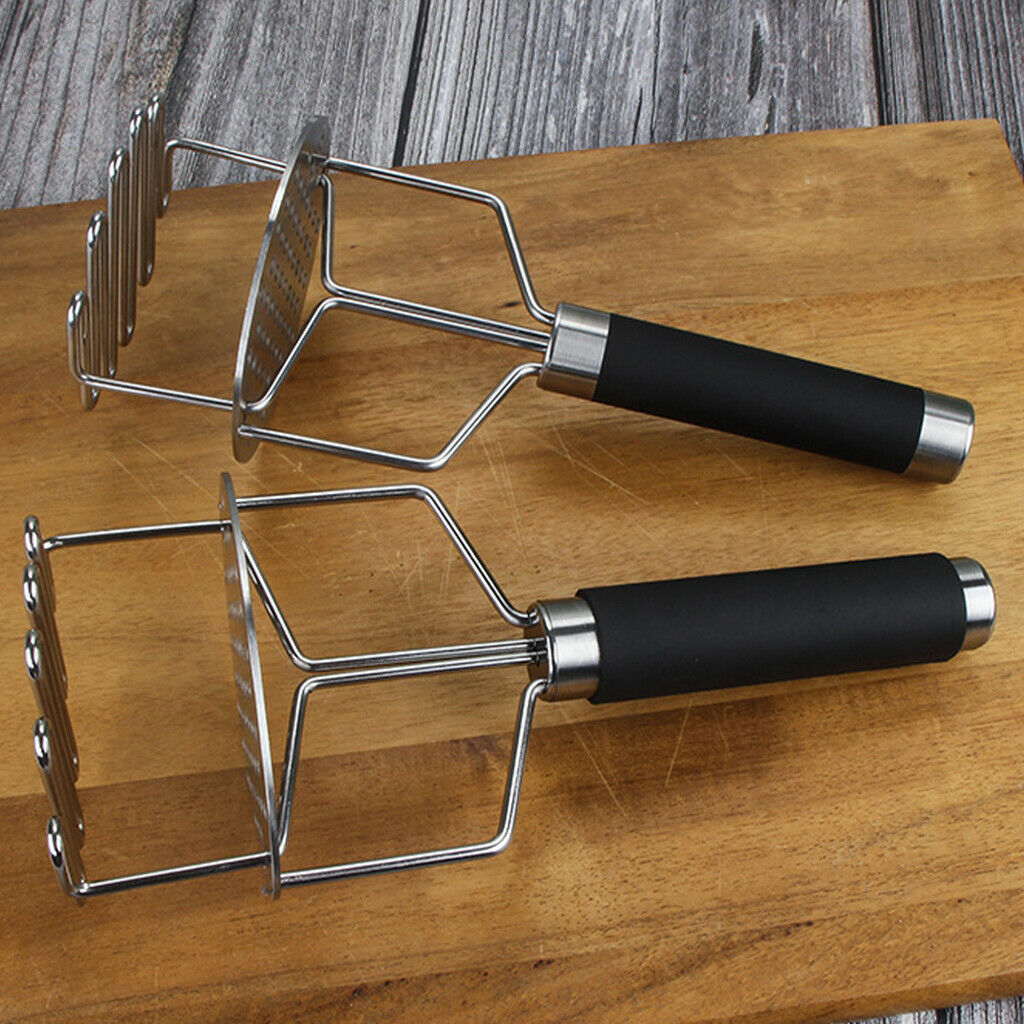 Potato Masher Double-layer extrusion Pumpkins Beans Homemade Kitchen Tools