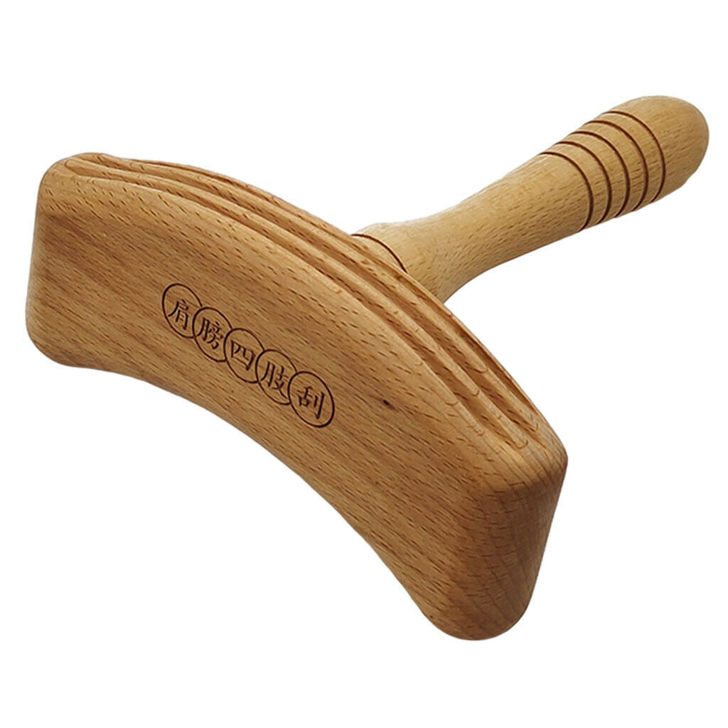 Wooden Lymph Drainage Massager Manual Muscle Pain Relief