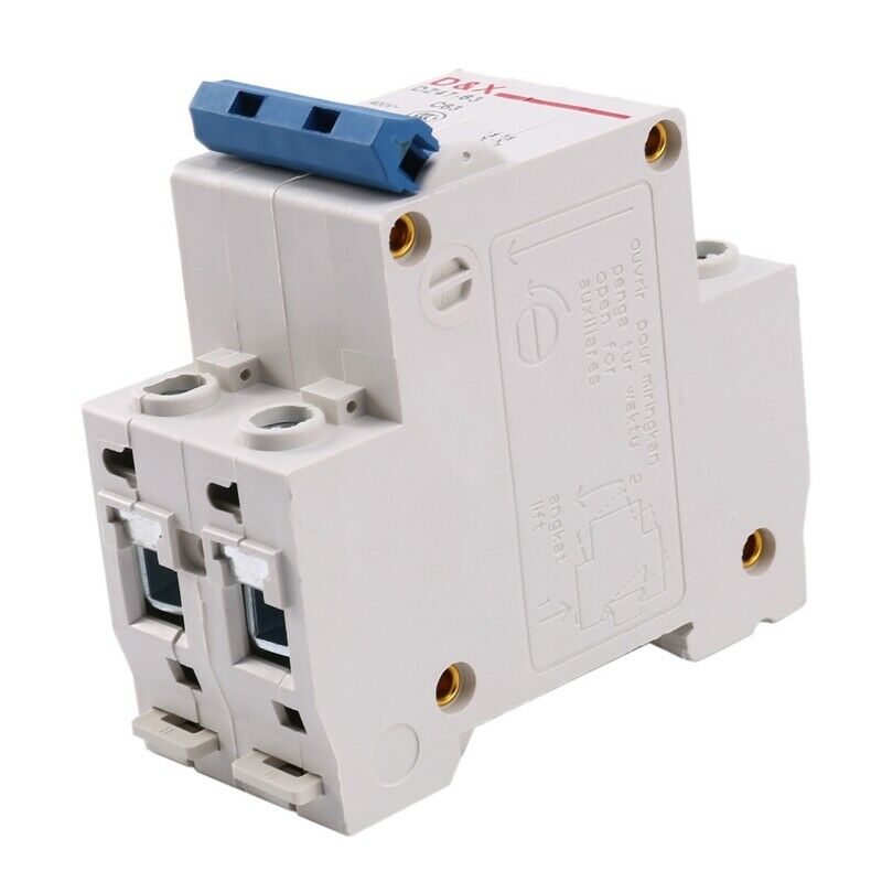 2P 63A DC400V MCB Solar Energy Photovoltaic (pv) Solar DC Circuit Breaker H2I6I6