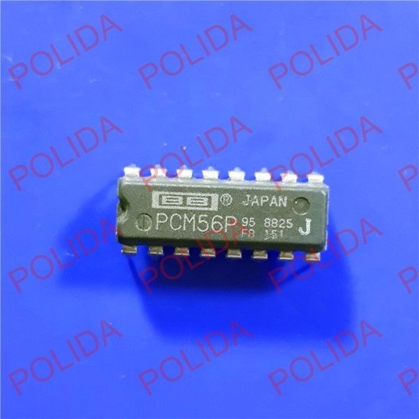 10PCS Audio D/A Converter IC BB/TI DIP-16 PCM56P-J PCM56P J PCM56PJ PCM56P-JG4