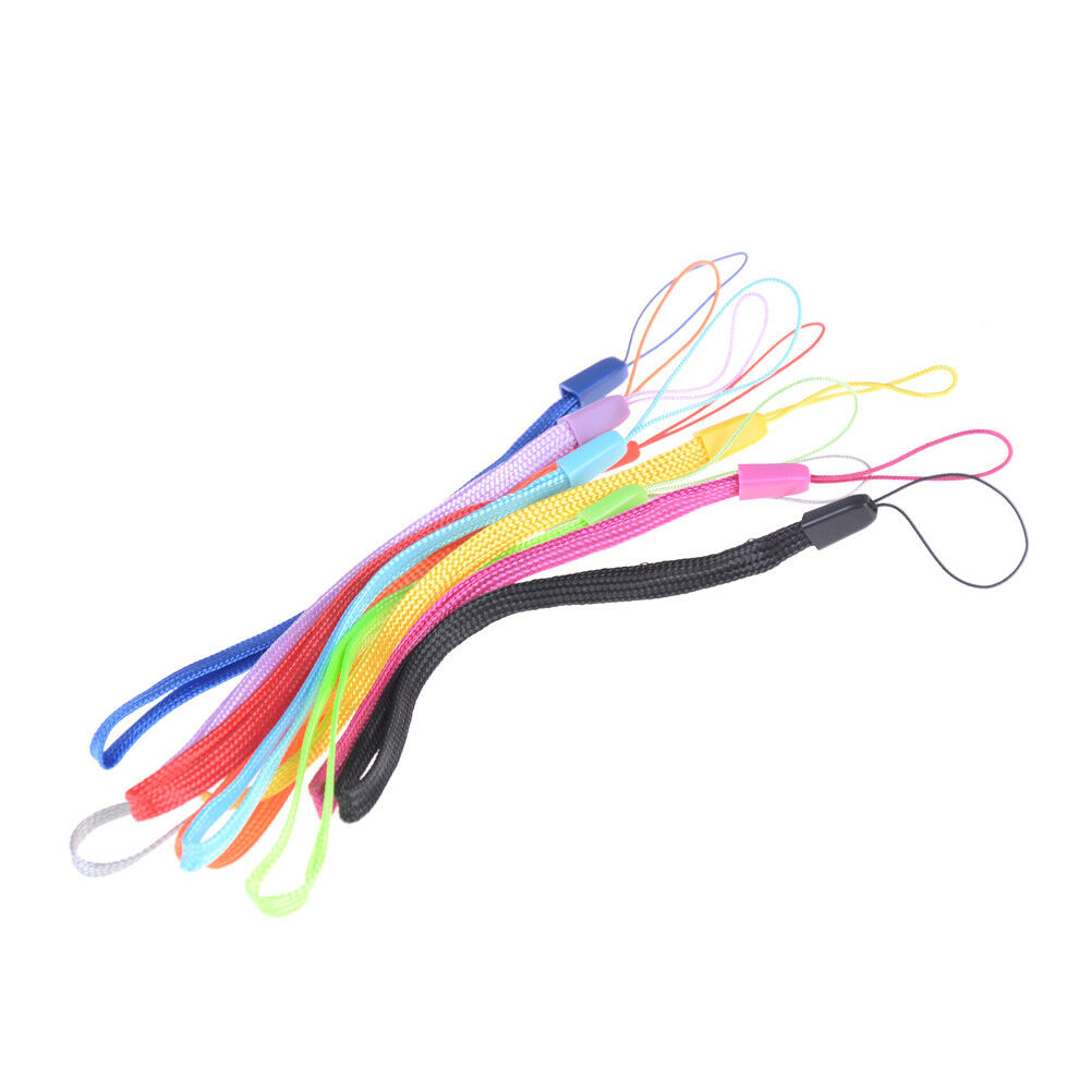 10pcs Hard Lanyard Wrist Strap For Cellphone PSP 3DS DS NDSL Mobile Pho.l8