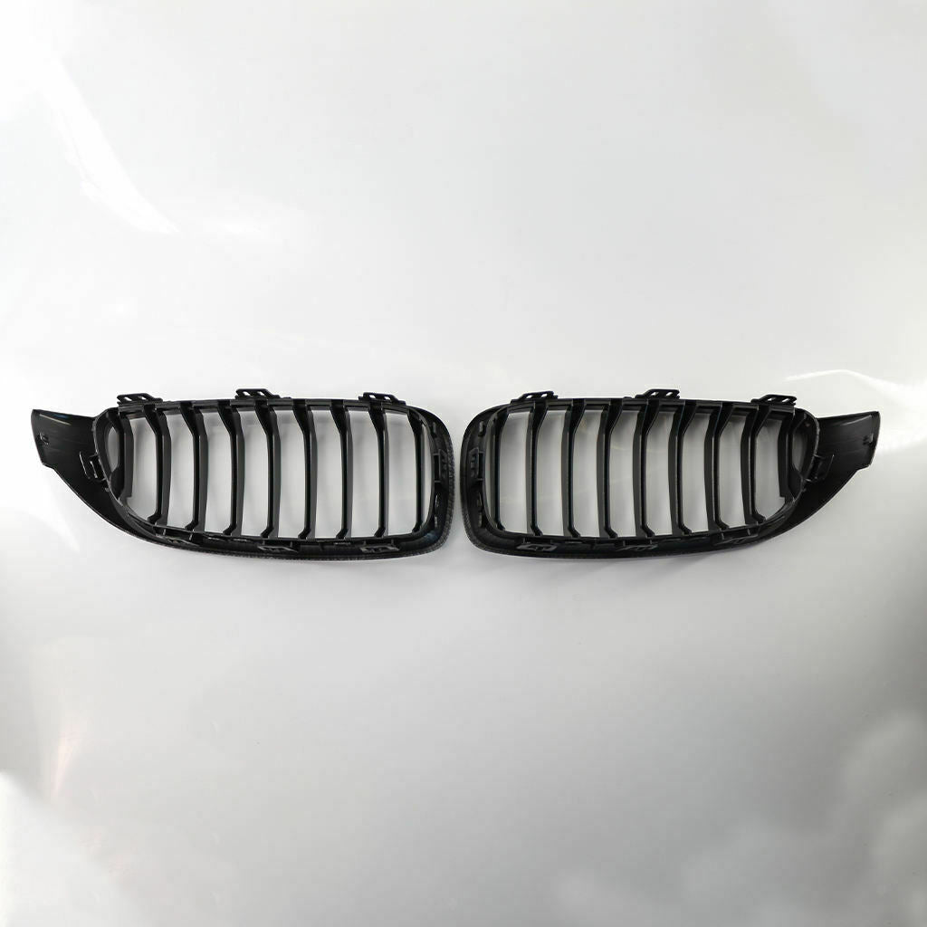 2 Pieces Front Grilles Accessory for BMW 4 Series F32 F33 F36 2014-2016