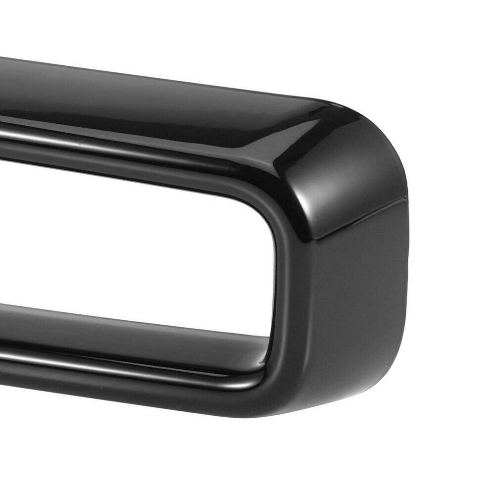 2Pcs Black Front Grill Grille Inserts Cover Trim for Dodge Challenger 2015-2020