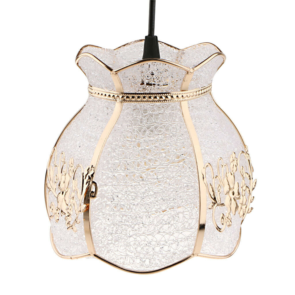 Iron Ceiling Light Cage Bulb Cage Light Shade Loft Retro Lamp 1#