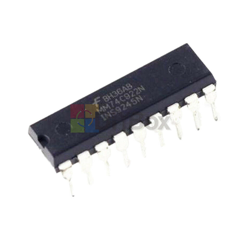 5Pcs IC MM74C922 MM74C922N FSC ENCODER 16-KEY DIP-18 IC MM74C922