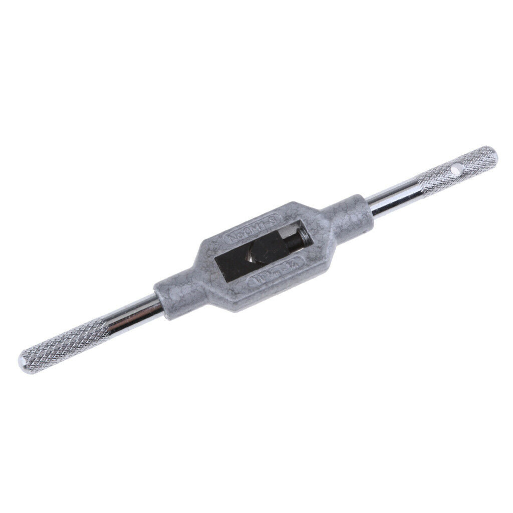 1/16-1/4" M1-M8 Adjustable Tap Wrench Steel Body German Standard Hand Tool
