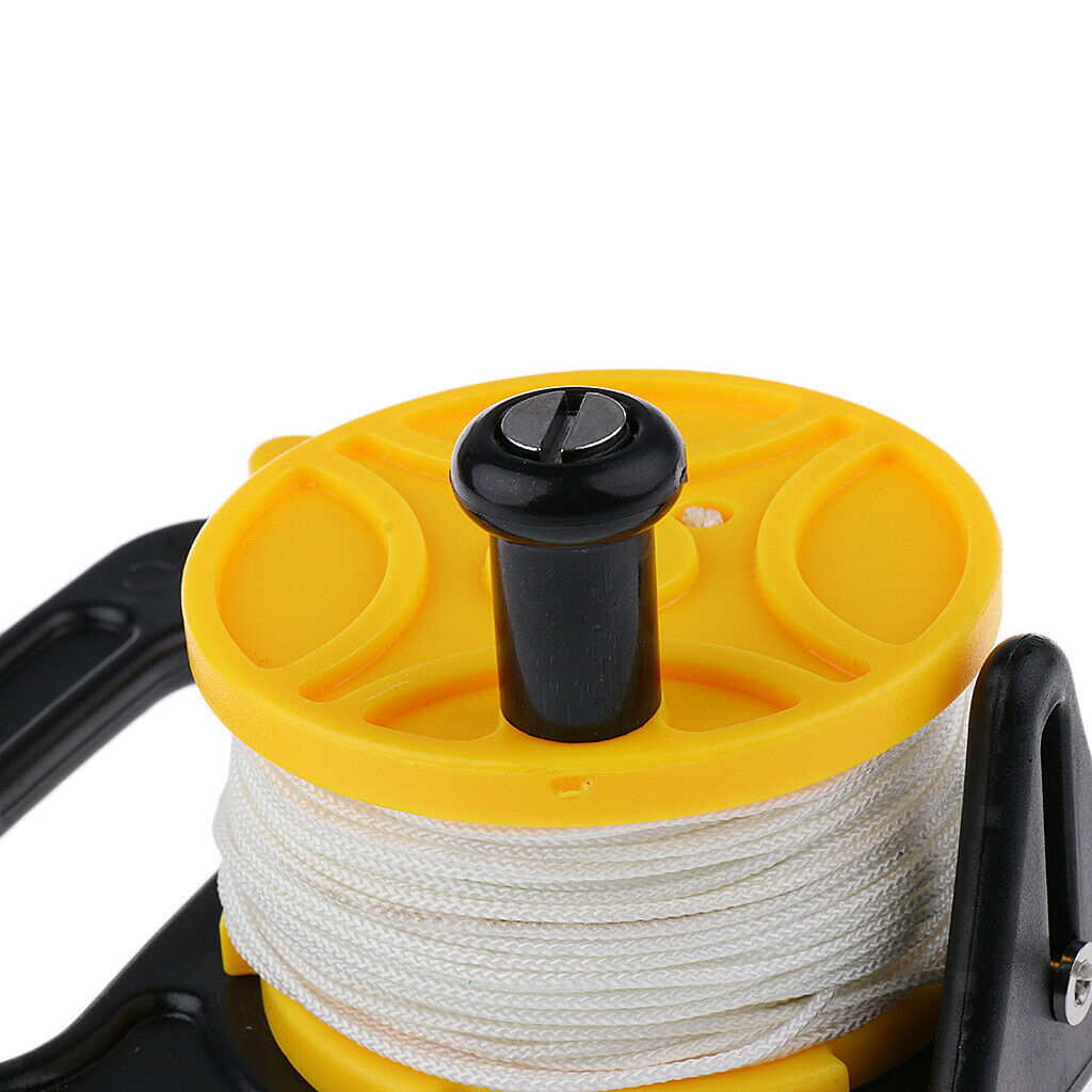 Dive Reel - Cave/Wreck Diving With 150ft (46 Metres) Line and Plastic Handle