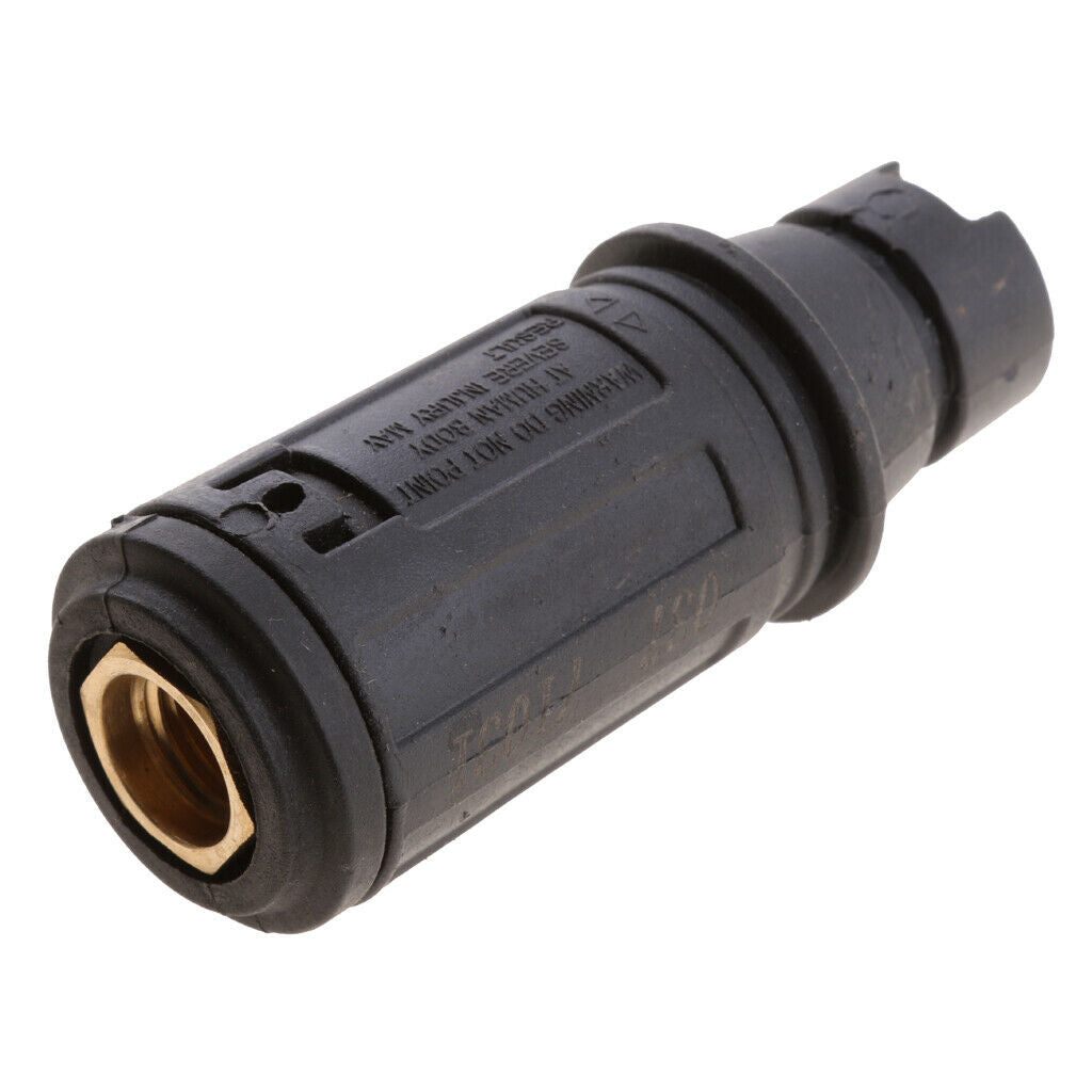 1x Black Flat Nozzle Pressure Washer Nozzle Sprayer Nozzle for 280/380 Type