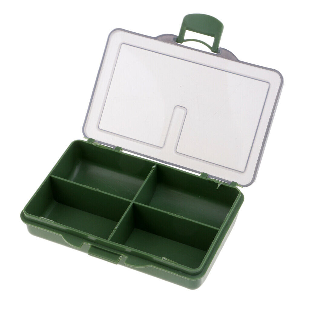 2 Pieces Fishing Tackle Waterproof Container Fishing Storage Accessories Box