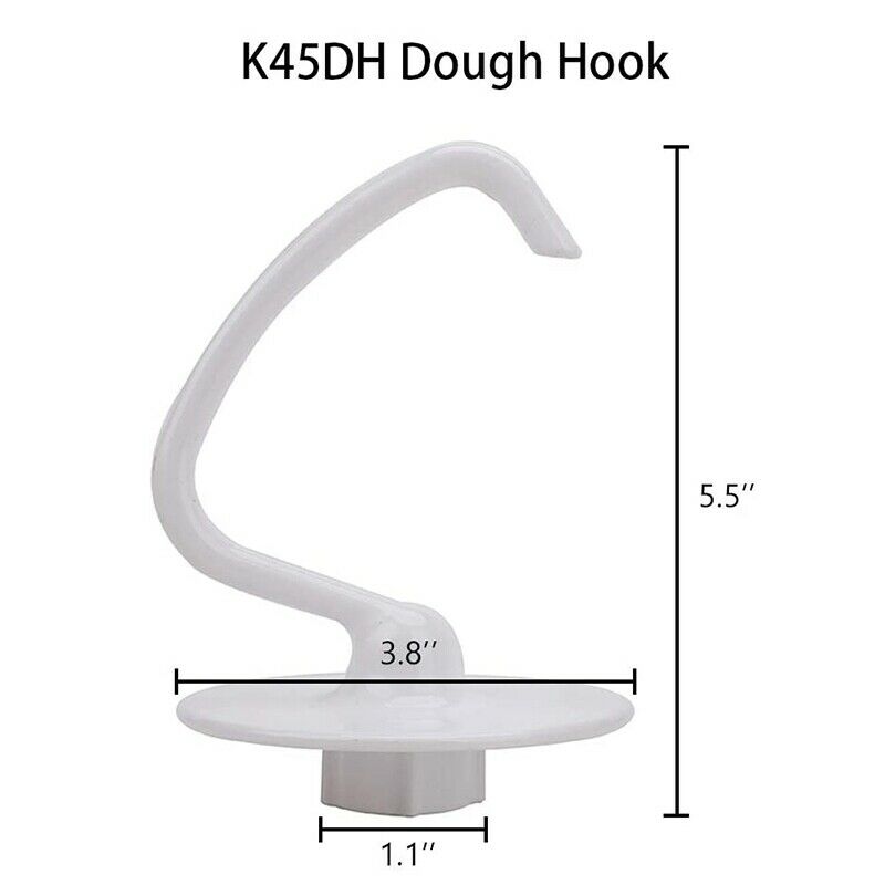 K45DH Dough Hook K45B Coated Flat Beater K45WW Wire Whip Fit for Stand MixerY3S8