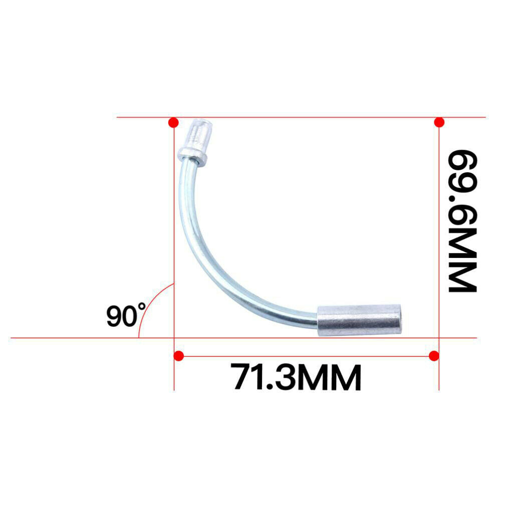 20x Flexible Mountain Road Bike Bicycle Replacement V-Brake Noodle Pipes Kit