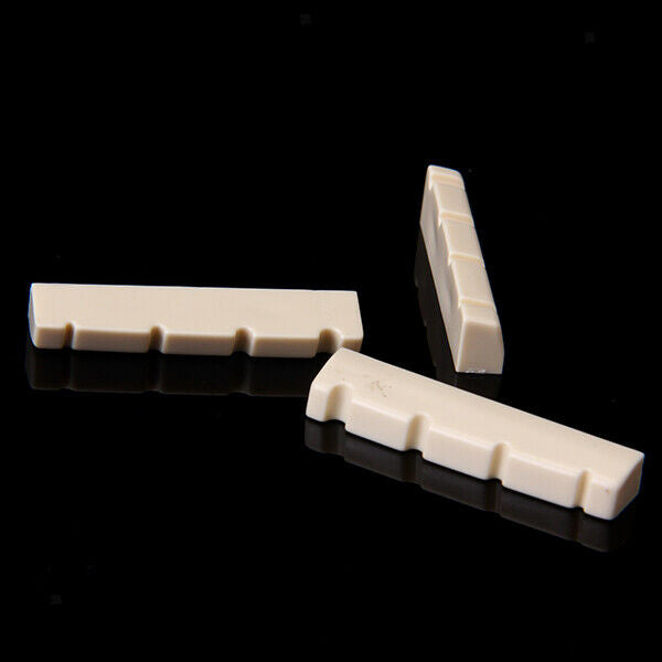 5pcs  Nut Slotted For Electric Guitar For 4 String Bass Durable Parts NEW