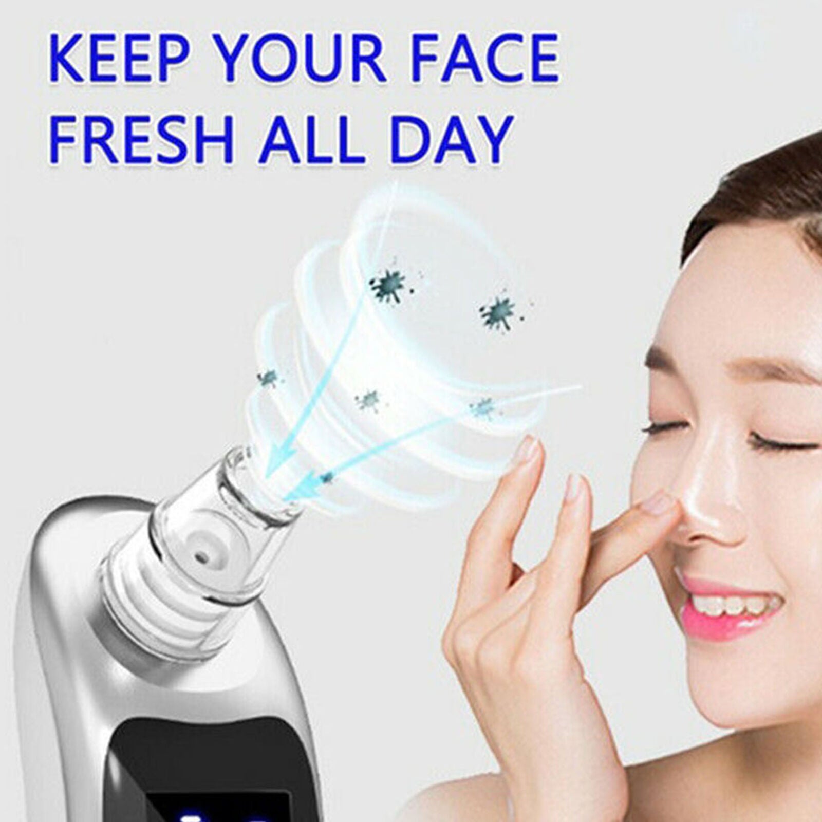 Electric Skin Care Facial Pore Cleanser Blackhead Acne Vacuum Cleaner Remover US