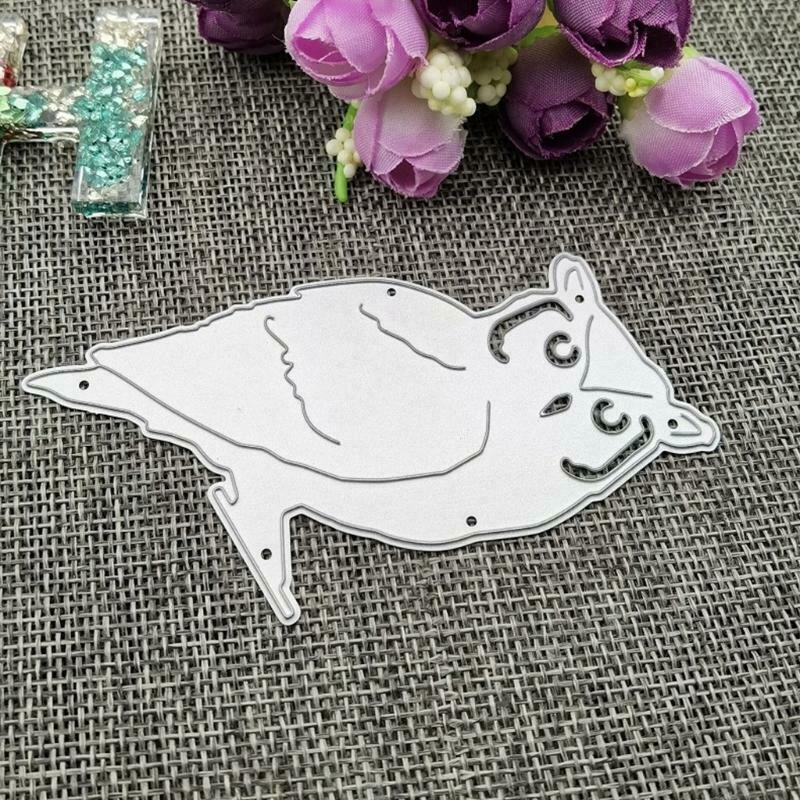 Animal Owl Metal Cutting Dies Stencil DIY Scrapbooking Album Paper Card Template