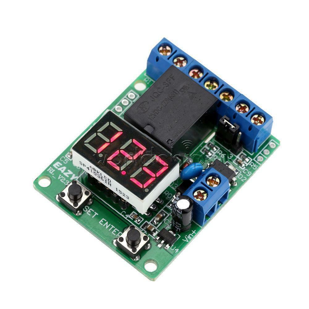 DC 12V Counting Cycle Timer Control Delay Relay Module Voltage Detection