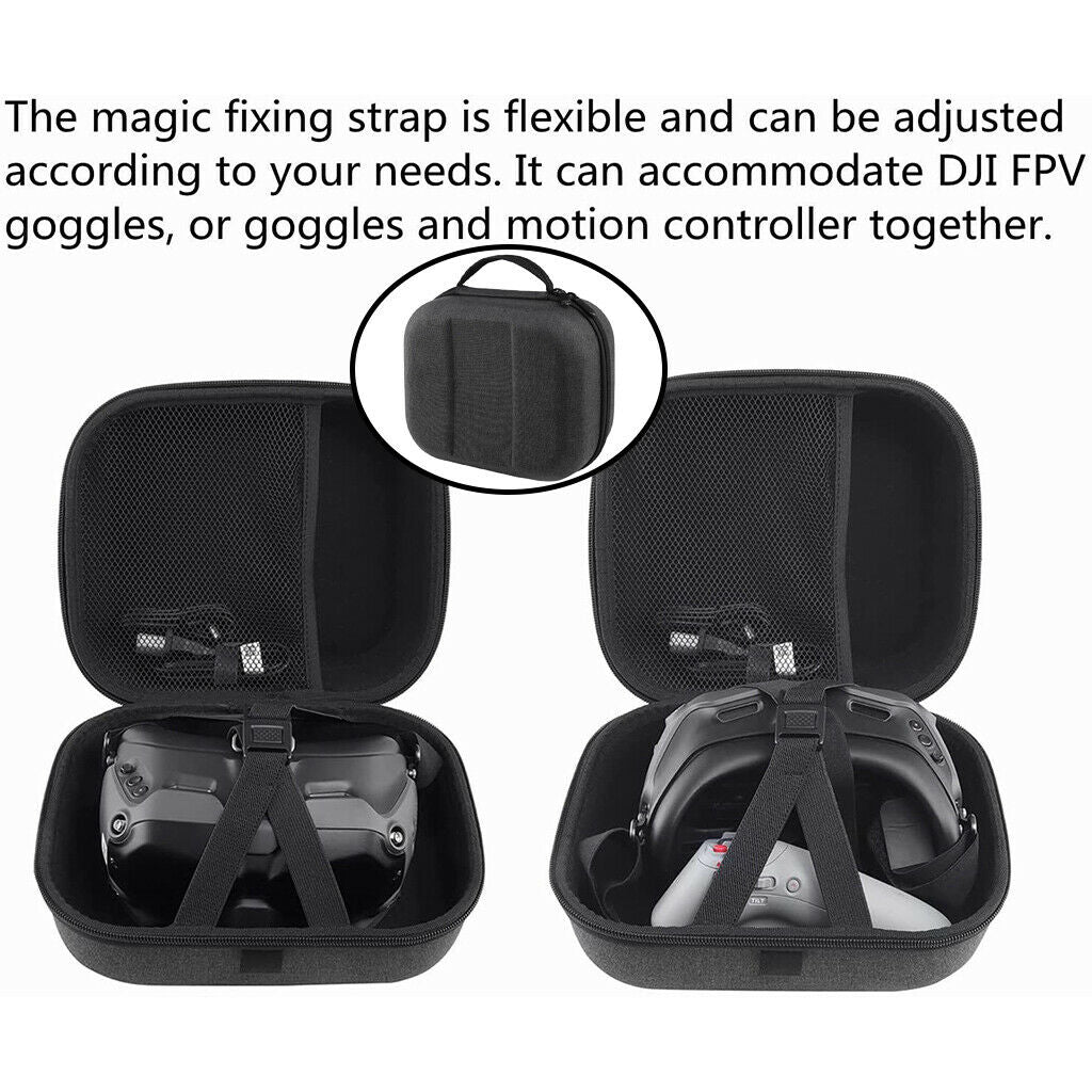 Portable Carrying Storage Box for DJI FPV Flight Glasses V2 Carrying Case