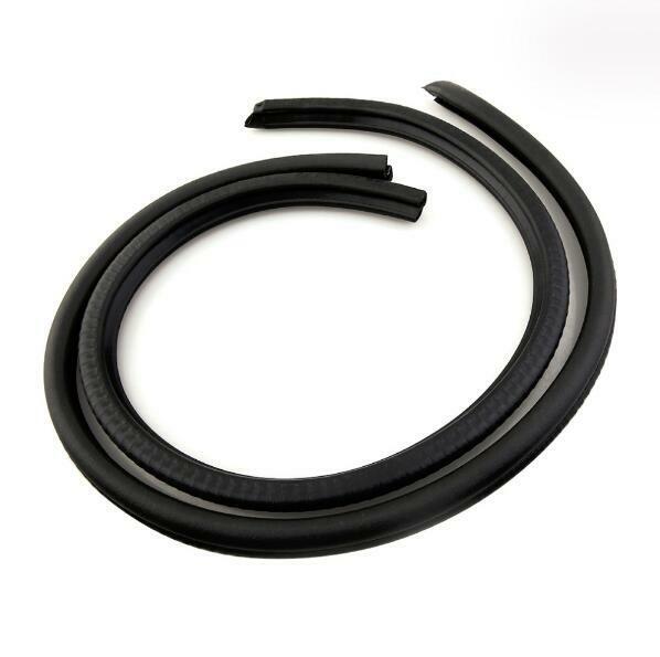 2x 80cm B Pillar Auto Car Door Trim Edge Moulding Rubber Weatherstrip Seal Strip