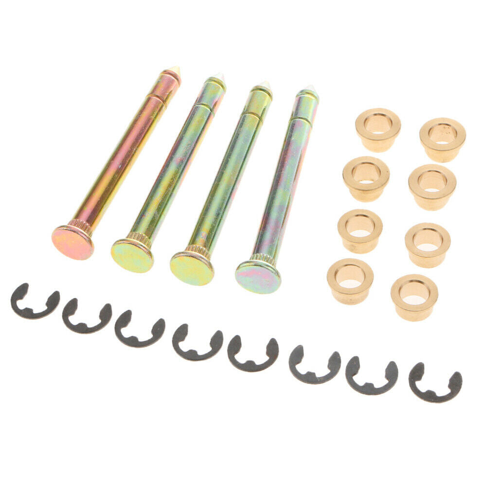 Set Door Hinge Pins Pin Bushing Kit Fits For Ford Truck SUV F150 F250 F350