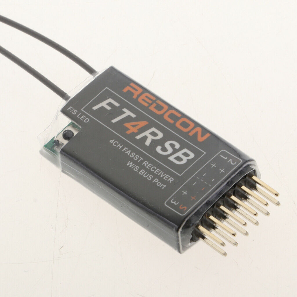 4CH FT4RSB Mini Receiver with S.BUS RC for 3VCS,T6EX-2.4G,7C-2.4G,T8FG,T14SG