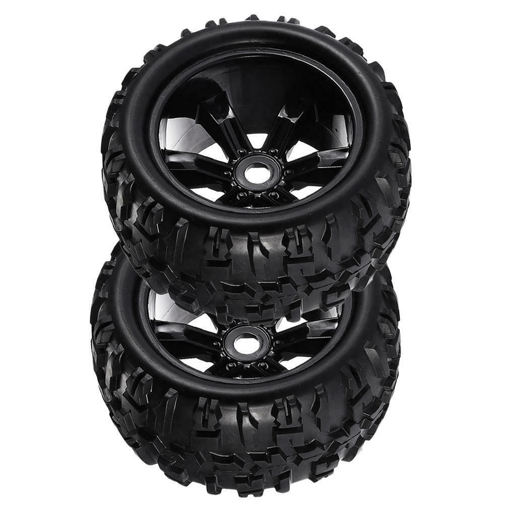 4x 1:8 RC Rock Crawler Car Tires Wheel for Louise E-MAXX HSP HPI Parts
