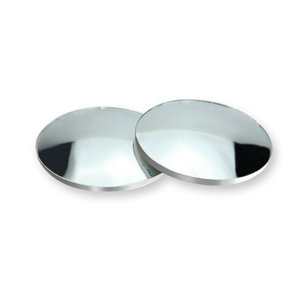 Frameless 360Â° Rotate Adjustable HD Glass Convex Mirror Maximize Car RearView