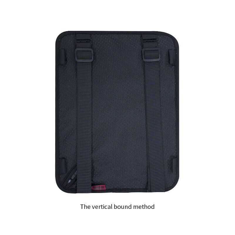 Motorcycle Rear Passenger Seat Inflation Air Cushion Pad Breathable Scooter Mat