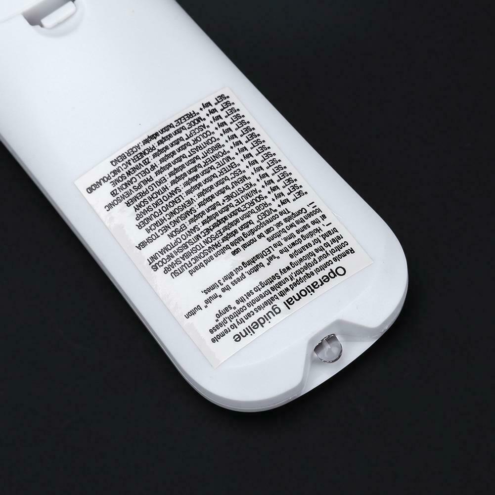 Multifunctional Universal Remote Control Replacement for Most Projector Models