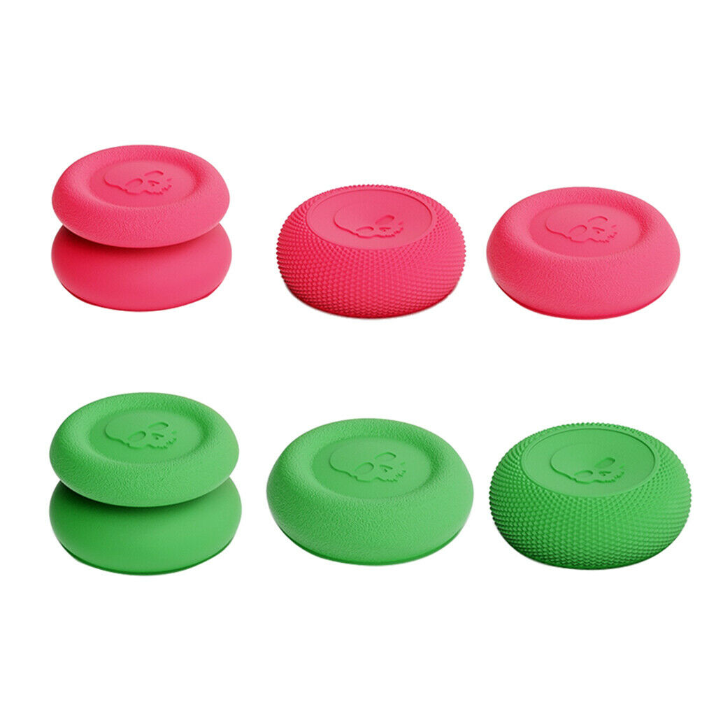 Skin, CQC and  Thumb Grip Set Joystick Caps Analog Stick Cover for Switch Pro &
