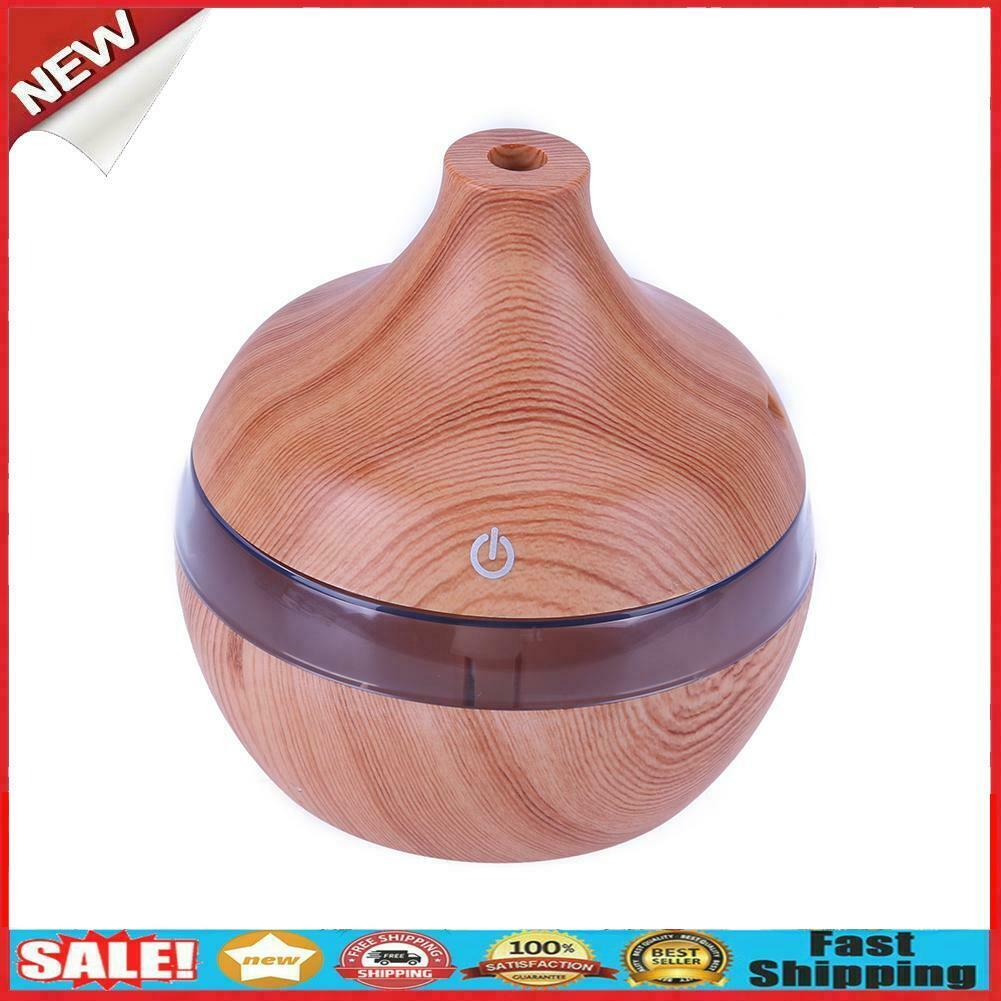 USB 300ml LED Ultrasonic Aroma Diffuser Essential Oil Humidifier Air Purifier