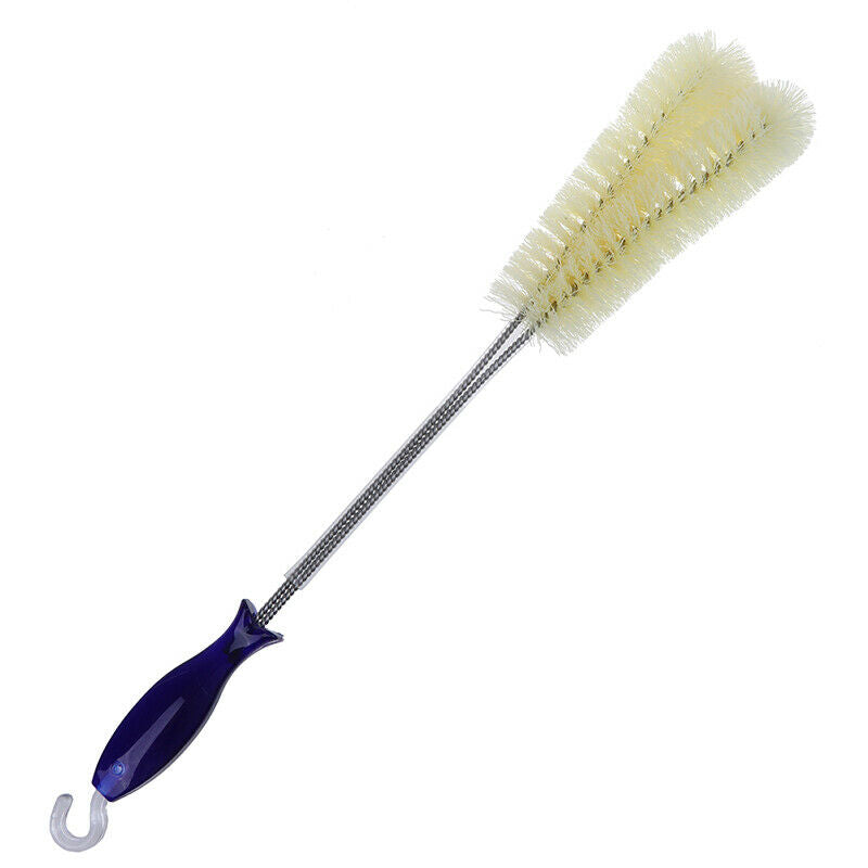 40CM Long Handle Flexible Bottle Cleaning Brush Kitchen Teapot Cleaner Tool N TL